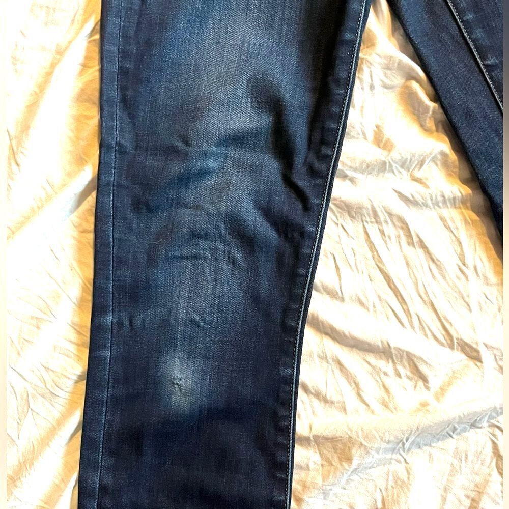 Madewell Women's Dark Blue 9 inch High Rise Skinny Jeans Waist 25 - Picture 2 of 12